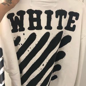 Off-White White Hoodie